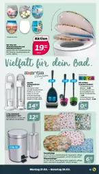 Gazetka promocyjna Netto - Angebote ab Montag - Gazetka - ważna od 26.03 do 26.03.2022 - strona 15 - produkty: auto, axe, Bad, Behälter, bürste, bürsten, dusche, edelstahl, eimer, leimer, leine, LG, papier, passend für alle, Ria, Ti, Wanne, WC-Bürste, wc-sitz