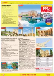 Gazetka promocyjna Netto Marken-Discount - Reise-Angebote August - Gazetka - ważna od 31.08 do 31.08.2022 - strona 10 - produkty: anreisetermine, Bad, Bau, Brei, buch, eis, Faktu, gsw, Heu, klimatisierten reisebus, Mode, Persona, pool, preisvorteil, pril, reis, reiseveranstalter, reiseverlauf, rwe, salami, SANTE, Schmuck, Spezi, teppich, Ti, tisch, uhr, wellnessbereich, ZTE