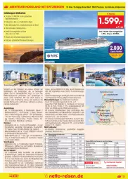 Gazetka promocyjna Netto Marken-Discount - Reise-Angebote August - Gazetka - ważna od 31.08 do 31.08.2022 - strona 17 - produkty: alkohol, anreisetermine, asti, balkonkabine, bett, Brei, buch, dusche, eier, eis, ente, erde, fanta, fenster, getränk, getränke, Glastür, kaffee, Kinder, kreuzfahrten, LG, meerblickkabine, Persona, pool, reis, reiseveranstalter, reiseverlauf, Ria, rwe, Sport, tee, telefon, Thea, Ti, tisch, uhr, Whirlpool