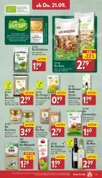 Gazetka promocyjna Aldi Nord - Von Montag - Gazetka - ważna od 23.09 do 23.09.2023 - strona 25 - produkty: aldi, arla, aufstrich, beutel, bio, Bio-Wein, Bona, bourbon, bourbonvanille, brot, brotaufstrich, chardonnay, chips, creme, direktsaft, eis, ente, flasche, frucht, Kürbis, kürbiskerne, meersalz, milch, nuss, orange, orangen, reis, saft, salz, Schal, Schale, Ti, trolli, vanille, weidemilch, wein, zitrone, zitronen, ZTE