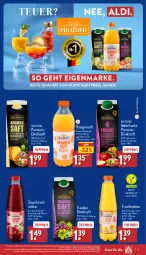 Gazetka promocyjna Aldi Nord - Von Montag - Gazetka - ważna od 23.09 do 23.09.2023 - strona 5 - produkty: aldi, auer, brut, direktsaft, eis, Elektro, flasche, fleisch, frucht, fruchtfleisch, Fruchtmark, fruchtsäfte, HP, kirsch, Laufen, mit frucht, Nektar, orange, orangen, orangensaft, reis, saft, säfte, Ti, tiefpreis, trauben, ZTE
