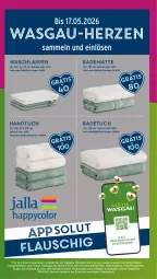Gazetka promocyjna Wasgau - Gazetka - ważna od 07.03 do 07.03.2026 - strona 26 - produkty: Bad, badematte, badetuch, eis, elle, gutschein, handtuch, mint, natur, natura, reis, Sushi, telefon, Ti, tuc, waschlappen