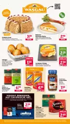 Gazetka promocyjna Wasgau - Gazetka - ważna od 07.03 do 07.03.2026 - strona 6 - produkty: angebot, angebote, auer, brötchen, butter, creme, eier, eis, espresso, frankfurter, frucht, gin, Hefe, himbeer, instant-kaffee, jacobs, kaffee, kaffeepads, kakao, Kranz, kuchen, lavazza, leerdammer, malz, Meister, meisterröstung, nespresso, nuss, oder jacobs, ovomaltine, quark, reis, rhabarber, Rippen, saft, senseo, Ti, weizenbrötchen, wiener