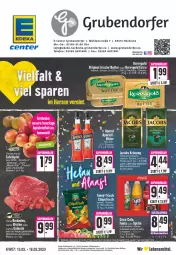 Gazetka promocyjna E Center - Angebote der Woche - Gazetka - ważna od 18.02 do 18.02.2023 - strona 1 - produkty: angebot, apfel, Becher, beutel, braten, butter, chips, chipsfrisch, cola, decke, deka, eis, Elvie, ente, erde, flasche, fleisch, gin, gulasch, irische butter, jungbullen, kerrygold, kerrygold extra, lebensmittel, Rubin, schnitten, tafeläpfel, telefon, Ti, uhr