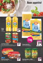 Gazetka promocyjna E Center - Angebote der Woche - Gazetka - ważna od 18.02 do 18.02.2023 - strona 18 - produkty: angebot, eis, filet, filets, flasche, früchte, hartweizen, hengstenberg, kirsch, mazola, nudel, nudeln, nuss, reis, Ti, tomate, tomaten, ZTE