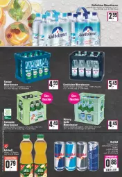 Gazetka promocyjna E Center - Angebote der Woche - Gazetka - ważna od 18.02 do 18.02.2023 - strona 20 - produkty: adelholzener, Alwa, apfel, apfelsaft, Calcium, discount, drink, eis, elle, energy drink, flasche, gerolsteine, gerolsteiner, getränk, getränke, Holz, mineralwasser, natur, pet-flasche, red bull, reis, rel, saft, steiner, Ti, warsteiner, wasser, ZTE