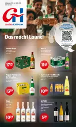 Gazetka promocyjna Getraenke Hoffmann - Prospekte - Gazetka - ważna od 16.03 do 16.03.2024 - strona 1 - produkty: Alwa, angebot, angebote, bier, burgunder, decke, eis, elle, frucht, grapefruit, grauburgunder, mac, maracuja, Meister, mineralwasser, orange, ouzo, spätburgunder, Spreequell, Ti, wasser, wein, zitrone