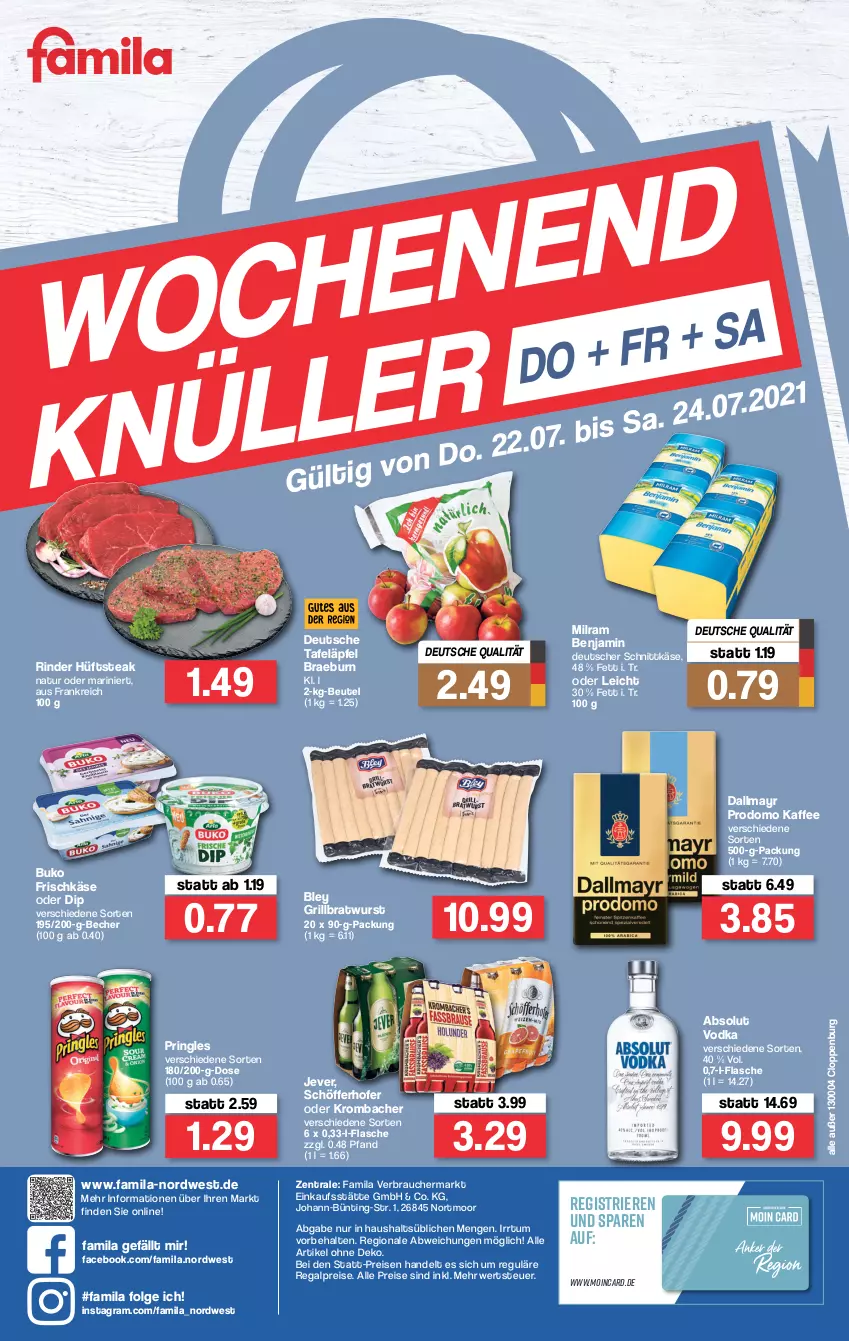 Aktueller Prospekt Famila - Prospekte - von 19.07 bis 24.07.2021 - strona 40