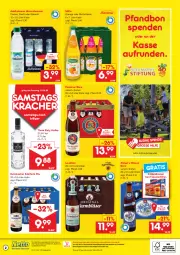 Gazetka promocyjna Netto Marken-Discount - Getränkemarkt in deiner Nähe - Gazetka - ważna od 17.06 do 17.06.2023 - strona 2 - produkty: adelholzener, Alwa, angebot, bestpreis, bier, Biere, eis, elle, gin, hacker pschorr, händlmaier, Holz, kracher, leine, mais, mineralwasser, natur, ndk, oder radler, orange, Paula, paulaner, pils, radler, reis, rel, säfte, senf, Spezi, Three Sixty, Ti, vita, vodka, wasser, ZTE