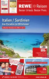Gazetka promocyjna Rewe Reisen - Reiseprospekt - Gazetka - ważna od 25.09 do 25.09.2026 - strona 1 - produkty: Bad, buch, eis, reis, uhr
