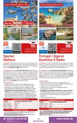 Gazetka promocyjna Rewe Reisen - Reiseprospekt - Gazetka - ważna od 25.09 do 25.09.2026 - strona 13 - produkty: Bad, Bau, Blüte, buch, decke, deutschsprachige reiseleitung, dusche, eis, elle, ente, Feigen, Garten, gsw, inklusivleistungen, innenpool, kühlschrank, LG, Liege, mandel, natur, orange, orangen, perlen, pool, pril, rama, reis, rel, rum, schirme, Schrank, Ti, Tiere, uhr, wasser, wein, wellnessbereich