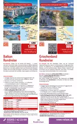 Gazetka promocyjna Rewe Reisen - Reiseprospekt - Gazetka - ważna od 25.09 do 25.09.2026 - strona 16 - produkty: Bad, buch, decke, deutschsprachige reiseleitung, dusche, eis, elle, getränk, getränke, inklusivleistungen, lion, monte, Persona, pril, Rana, reis, reiseverlauf, rel, rezept, Ria, Thea, Ti, uhr, wellnessbereich