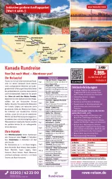 Gazetka promocyjna Rewe Reisen - Reiseprospekt - Gazetka - ważna od 25.09 do 25.09.2026 - strona 17 - produkty: Bad, buch, decke, deutschsprachige reiseleitung, dusche, eis, Elektro, elle, ente, gin, inklusivleistungen, Kingston, LG, Metro, natur, pflanze, pflanzen, reis, reiseverlauf, rel, Ti, tisch, uhr, wasser, Weste, Wild, Yo