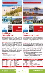 Gazetka promocyjna Rewe Reisen - Reiseprospekt - Gazetka - ważna od 25.09 do 25.09.2026 - strona 36 - produkty: aktionspreis, axe, backfisch, Bad, baguette, bett, buch, cin, dusche, eis, Elan, ente, erde, fisch, Garten, getränk, getränke, gutschein, inklusivleistungen, kaffee, Kinder, küche, Küchen, Küchenzeile, kurtaxe, LG, Lübecker, Mode, pavillon, pool, reis, rum, schlafsofa, schlafzimmer, Sofa, Spezi, tee, Ti, uhr, vita, wasser, Whirlpool