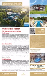 Gazetka promocyjna Rewe Reisen - Reiseprospekt - Gazetka - ważna od 25.09 do 25.09.2026 - strona 43 - produkty: auer, axe, Bad, Bademantel, badetuch, badetuch für, Bau, buch, dell, dusche, eis, Elan, elle, ente, erde, flasche, Holz, inklusivleistungen, kaffee, kneipp, küche, Küchen, kurtaxe, Liege, Lusti, Mantel, Mode, natur, naturland, reis, rel, schreibtisch, Sport, Sprudel, Tasche, tee, Ti, tisch, tuc, uhr, vinylboden, wasser, ZTE