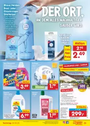 Gazetka promocyjna Netto Marken-Discount - Filial-Angebote - Gazetka - ważna od 04.03 do 04.03.2023 - strona 23 - produkty: Abba, allzweckreiniger, angebot, asti, Bad, Bau, Berger, bestpreis, bio, biozidprodukte, buch, burger, eis, flasche, Glasreiniger, gutschein, hygienespüler, Kugel, pril, Rauch, reiniger, reis, reiseveranstalter, rwe, sagrotan, salz, spee, Ti, uhr, waschmittel, weck, wellnessbereich, ZTE