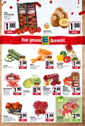 Gazetka promocyjna Kupsch - Angebote der Woche - Gazetka - ważna od 20.08 do 20.08.2022 - strona 3 - produkty: aprikose, aprikosen, beere, beeren, bio, deka, eis, eisbergsalat, Elan, fleisch, himbeer, himbeere, himbeeren, kiwi, Kiwi Gold, LG, mini-rispentomaten, möhren, Nektar, nektarinen, paprika, paprika mix, rispentomaten, Romatomaten, salat, Schal, Schale, tafeläpfel, Ti, tomate, tomaten, zucchini