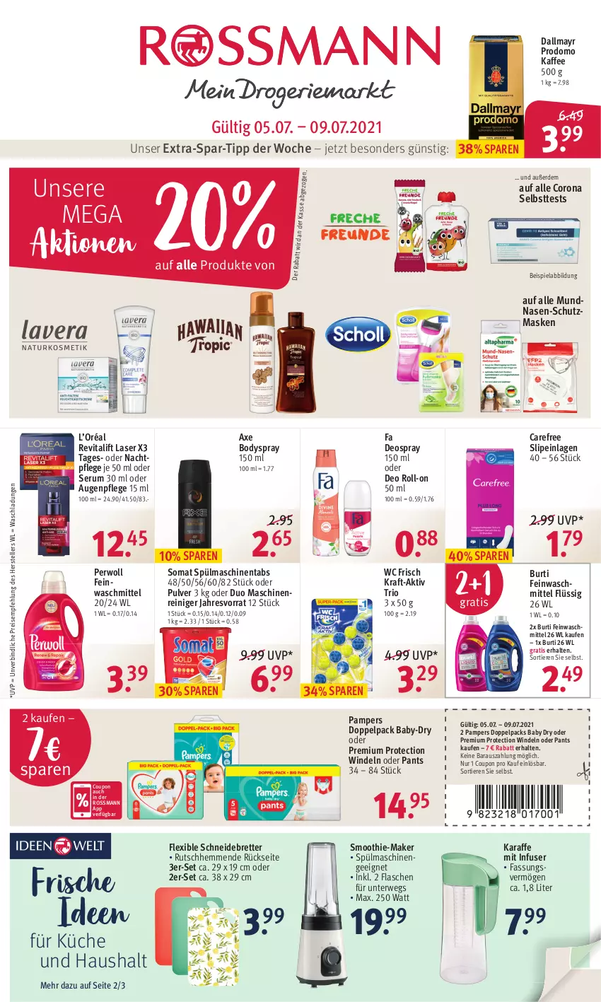 Aktueller Prospekt Rossmann - Prospekte - von 05.07 bis 09.07.2021 - strona 1