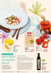 Gazetka promocyjna Selgros - Sommerrezepte - Gazetka - ważna od 27.07 do 27.07.2022 - strona 4 - produkty: Anrichte, basilikum, bio, couscous, dessert, desserts, eis, feta, honig, honigmelone, ilag, Käse, LG, melone, melonen, Müller, olive, oliven, olivenöl, paprika, pfanne, pfeffer, Pumpernickel, rohrzucker, salat, salate, salz, schnitten, Spezi, Ti, wasser, wassermelone, würfel, zucker