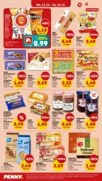 Gazetka promocyjna Penny - Prospekte - Gazetka - ważna od 16.11 do 16.11.2024 - strona 14 - produkty: Berger, bio, bonbons, bonne maman, caramel, cola, cookie, cookies, creme, d'oro, dallmayr, erdnuss, gin, hafer, haferfleks, haselnuss, kaffee, kaffeepads, kakao, Kinder, kölln, konfitüre, kuchen, mac, mam, merci, milka, nürnberger, nuss, oreo, riegel, sahne, schoko, Schwartau, sensations, tee, teekanne, Ti, twix, WICK