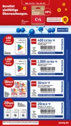 Gazetka promocyjna Penny - Prospekte - Gazetka - ważna od 16.11 do 16.11.2024 - strona 19 - produkty: Apple, coupon, google play, gutschein, papier, Ti