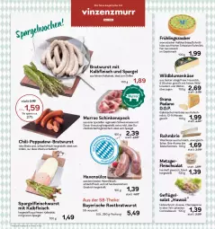 Gazetka promocyjna Aez - Prospekte - Gazetka - ważna od 29.04 do 29.04.2023 - strona 5 - produkty: ananas, axe, blume, blumen, Blüte, bratwurst, brie, buch, champignon, champignons, chili, cocktail, cocktails, eier, eis, elle, fleisch, fleischsalat, gewürz, grana, grana padano, grill, hartkäse, Haxe, Heu, heumilch, Holz, hühner, ideal zum grillen, ilag, italienischer hartkäse, Käse, kräuter, kräutern, mac, milch, padano, Rana, reis, rostbratwurst, salat, sauce, schinken, schinkenspeck, schnittkäse, schwein, schweine, spargel, Speck, Spezi, Ti, tisch, uhr, weichkäse, wein, weine, Wild, Wildblumenkäse, wurst, ZTE