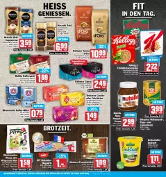 Gazetka promocyjna Aez - Prospekte - Gazetka - ważna od 29.04 do 29.04.2023 - strona 9 - produkty: baguette, bärenmarke, Becher, bihophar, brot, Cap, cappuccino, cerealien, cin, creme, dallmayr, dallmayr capsa, eis, espresso, früchte, Früchtetee, goldsaft, grafschafter, honig, kaffee, kaffeepads, mac, mais, melitta, mestemacher, milch, natur, natura, Nescafé, nescafé gold, nespresso, Nougatcreme, nuss, nutella, Ofen, Pumpernickel, reis, ritter, saft, steinofen, tee, teekanne, Ti, wrap, wraps, ZTE