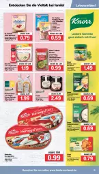 Gazetka promocyjna Famila - Prospekte - Gazetka - ważna od 30.04 do 30.04.2022 - strona 15 - produkty: beutel, bohne, bohnen, Brühe, creme, decke, Dr. Oetker, eis, erbsen, feinschmecker, filet, filets, hawesta, hering, Herings, heringsfilets, kichererbsen, knorr, lebensmittel, linsen, Müller, oryza, pesto, pudding, reis, ring, sauce, saucen, Soße, suppe