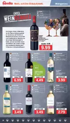 Gazetka promocyjna Famila - Prospekte - Gazetka - ważna od 30.04 do 30.04.2022 - strona 26 - produkty: auer, aust, Bau, burgunder, cuvée, doppio passo, eis, fisch, flasche, Geflügel, gewürz, grauer burgunder, grill, Holz, Käse, lamm, LG, Müller, Müller-Thurgau, nuss, passo, pasta, primitivo, Ria, rind, riserva, salat, snack, spätburgunder, Spezi, spitzenqualität, tempranillo, Ti, Vegeta, wein, weine, Wild, Zelt
