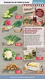 Gazetka promocyjna Famila - Prospekte - Gazetka - ważna od 30.04 do 30.04.2022 - strona 3 - produkty: beutel, bier, Biere, blume, blumen, blumenkohl, decke, eis, elle, erde, Frühkartoffeln, Garten, goldmarie, gurke, gurken, kartoffel, kartoffeln, küche, Küchen, Lauchzwiebel, lauchzwiebeln, LG, nuss, obst, radieschen, reis, salat, salate, spargel, speisefrühkartoffeln, Ti, zwiebel, zwiebeln