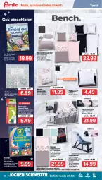 Gazetka promocyjna Famila - Prospekte - Gazetka - ważna od 30.04 do 30.04.2022 - strona 30 - produkty: Bau, baumwolle, bett, bettwäsche, buch, buntstifte, decke, eis, Kinder, kissen, kissenhülle, lack, Malbuch, reis, reiss, rezept, rezepte, stifte, Tasche, Ti, tuc, wolle
