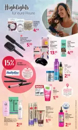 Gazetka promocyjna Rossmann - Prospekte - Gazetka - ważna od 20.05 do 20.05.2022 - strona 13 - produkty: alterra, angebot, angebote, BaByliss, bio, bürste, dell, elle, For Your Beauty, gin, got2b, haarpflege, haarspray, isana, lack, Mode, oder schaumfestiger, Papaya, Rundbürste, sana, schaumfestiger, Taft, Tangle Teezer, tee, Ti, wedel, Wella, wellaflex, Yo