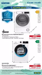 Gazetka promocyjna Metro - Wochen-Angebote - Gazetka - ważna od 27.12 do 27.12.2025 - strona 20 - produkty: angebot, auer, auto, backofen, Bau, beleuchtung, eis, Elektro, elle, garraum, gefrierschrank, HP, kochfeld, kühlschrank, maille, Metro, Ofen, Reinigung, reis, rum, Schere, Schrank, schubladen, Spektrum, teller, Ti, Trockner, wärmepumpentrockner