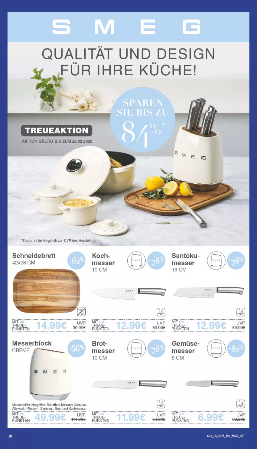 Aktueller Prospekt Marktkauf - Prospekt - von 19.01 bis 25.01.2025 - strona 30 - produkty: brot, creme, eis, elle, fleisch, küche, messer, messerblock, schneidebrett, teller, Ti, weck