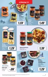 Gazetka promocyjna Lidl - Aktionsprospekt - Gazetka - ważna od 09.04 do 09.04.2022 - strona 5 - produkty: alkohol, angebot, eis, nudel, nudeln, reis, sauce, saucen, Ti, torte, tortelloni, ZTE