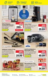 Gazetka promocyjna Lidl - Aktionsprospekt - Gazetka - ważna od 09.04 do 09.04.2022 - strona 59 - produkty: auto, Becher, braun, dessert, Dessertteller, edelstahl, eis, elle, espresso, Essteller, gabel, kaffee, kaffeebecher, kaffeespezialitäten, kuchen, latte, LG, Löffel, Messbecher, messer, mikrowelle, müsli, Müslischale, Schal, Schale, senseo, Spezi, spülmaschinen, tasse, teller, Ti, Untersetzer, wasser, wassertank