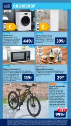 Gazetka promocyjna AldiSud - ALDI Aktuell - Gazetka - ważna od 15.01 do 15.01.2022 - strona 18 - produkty: akku, aldi, angebot, angebote, auer, Bau, blaupunkt, edelstahl, eis, elle, erde, gefrierschrank, gin, grill, Kette, Kinder, küche, Küchen, küchenmaschine, LG, mikrowelle, Mountainbike, ndk, Ofen, reifen, reis, Rührschüssel, rwe, Schal, Schrank, schüssel, shimano, Ti, Trockner, trommel, uhr, waschtrockner