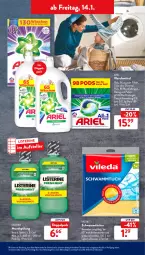 Gazetka promocyjna AldiSud - ALDI Aktuell - Gazetka - ważna od 15.01 do 15.01.2022 - strona 31 - produkty: Abba, alle artikel ohne dekoration, ariel, ariel waschmittel, Bau, bio, dekoration, eis, elle, gin, listerine, mint, mundspülung, Pods, reis, rwe, schwamm, spülung, teller, Ti, tücher, vileda, waschmittel, ZTE