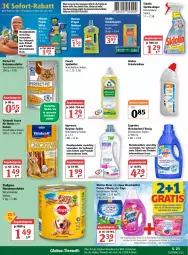 Gazetka promocyjna Globus - Prospekte - Gazetka - ważna od 02.04 do 02.04.2022 - strona 23 - produkty: angebot, angebotspreis, auer, aust, bio, biozidprodukte, Cap, decke, eis, ente, Frosch, getränk, getränke, kraft, Meister, meister proper, nassfutter, pedigree, Perfect Fit, Rauch, reiniger, reis, resa, rwe, sagrotan, sidolin, snack, spee, spülmittel, staubmagnet, Stier, swiffer, Ti, Tiere, vita, vitakraft, waschmittel