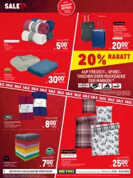 Gazetka promocyjna Metro - Sale Spezial - Gazetka - ważna od 26.01 do 26.01.2022 - strona 6 - produkty: auto, Bau, baumwolle, bett, bettwäsche, decke, dell, eis, elle, erde, Fahrrad, handtuch, heimtextilien, kaeppel, kleid, Kleidung, LG, Metro, Mode, reis, schuhe, spannbettlaken, Spiele, Sport, sporttasche, Tasche, taschen, Ti, tisch, trolley, tuc, wolle