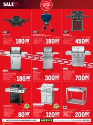 Gazetka promocyjna Metro - Sale Spezial - Gazetka - ważna od 26.01 do 26.01.2022 - strona 8 - produkty: Cava, decke, Deckel, edelstahl, eis, Elektro, elle, gasgrill, grill, grillfläche, grillrost, Holz, holzkohle, Kugel, kugelgrill, lamm, LG, mit thermometer, Reinigung, reis, teller, thermometer, Ti, timer, tisch, topf