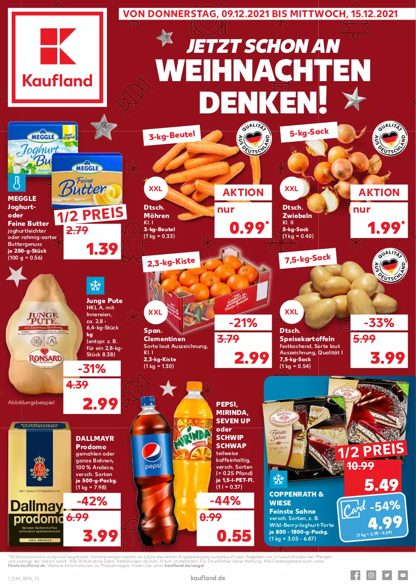 Aktueller Prospekt Kaufland - von 09.12 bis 15.12.2021 - strona 1