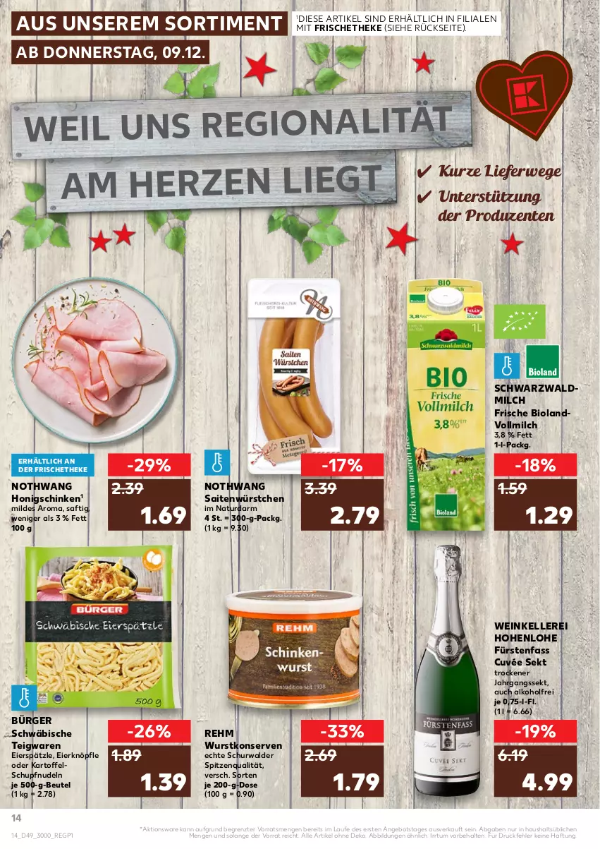 Aktueller Prospekt Kaufland - von 09.12 bis 15.12.2021 - strona 14