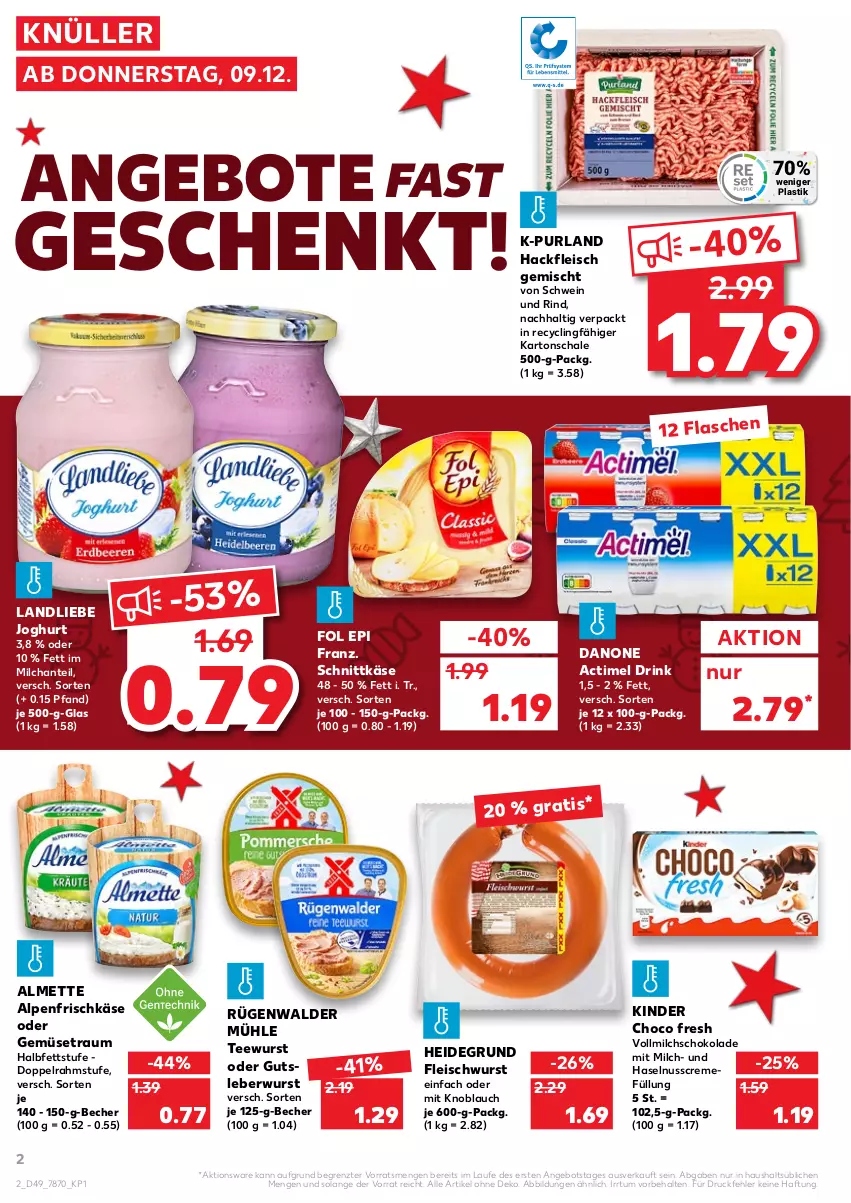 Aktueller Prospekt Kaufland - von 09.12 bis 15.12.2021 - strona 2