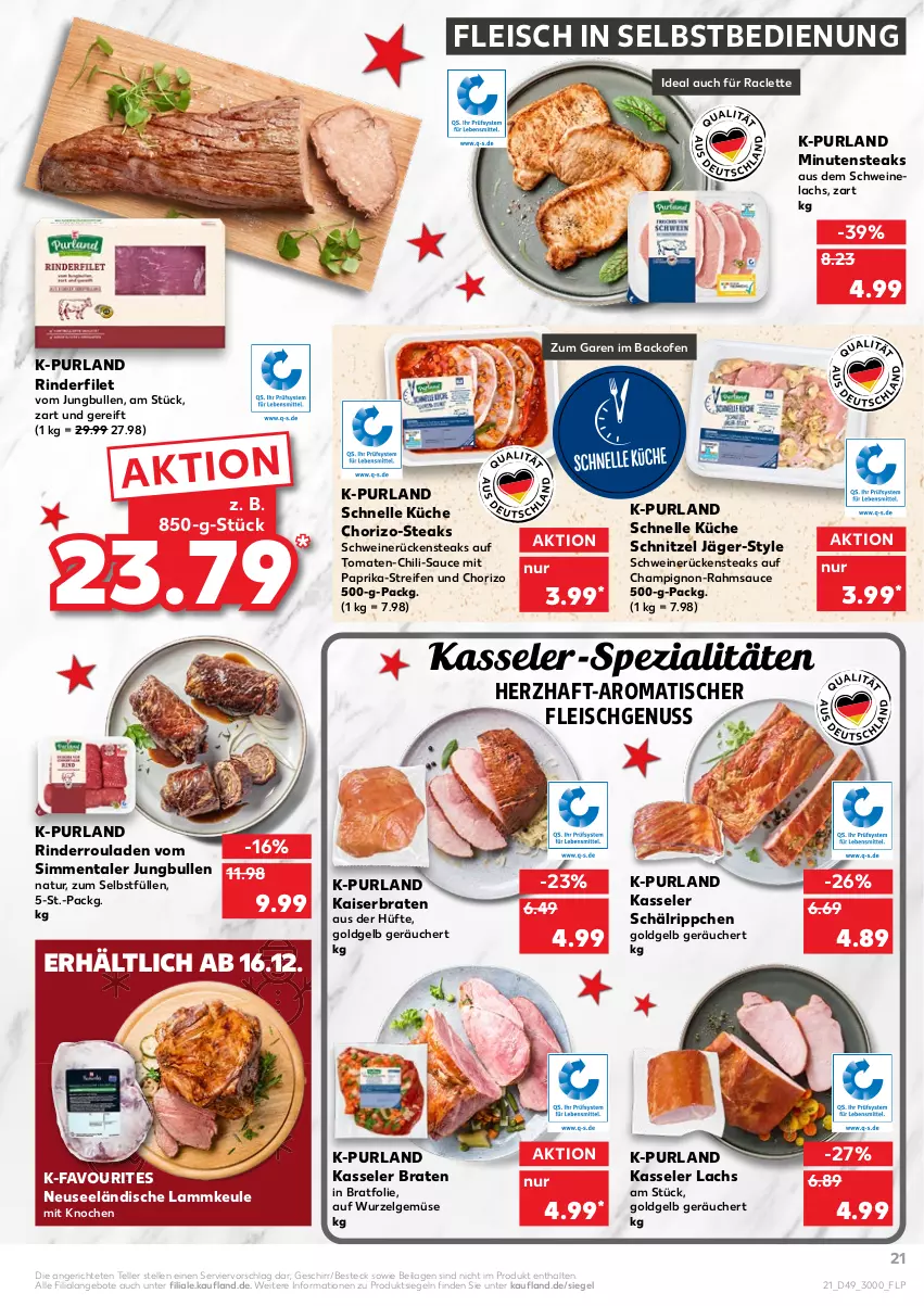 Aktueller Prospekt Kaufland - von 09.12 bis 15.12.2021 - strona 21