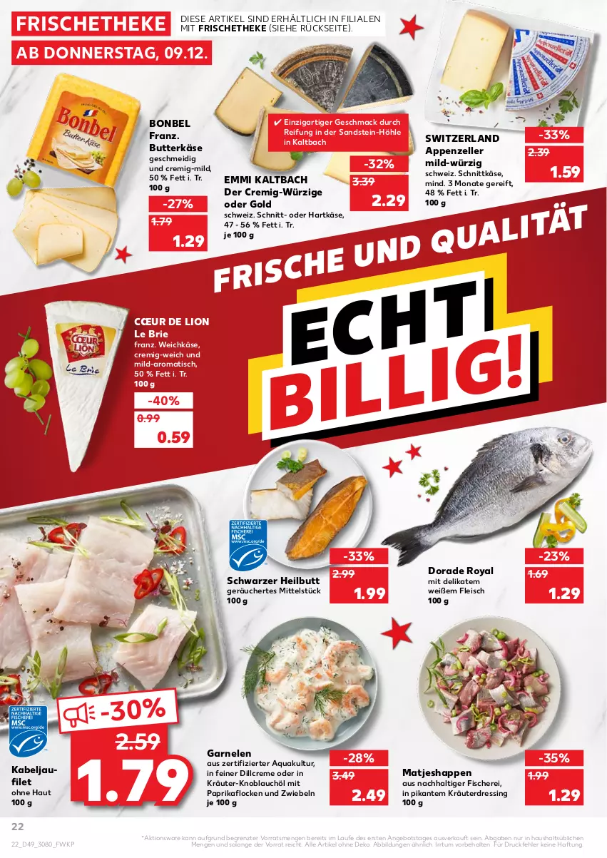 Aktueller Prospekt Kaufland - von 09.12 bis 15.12.2021 - strona 22