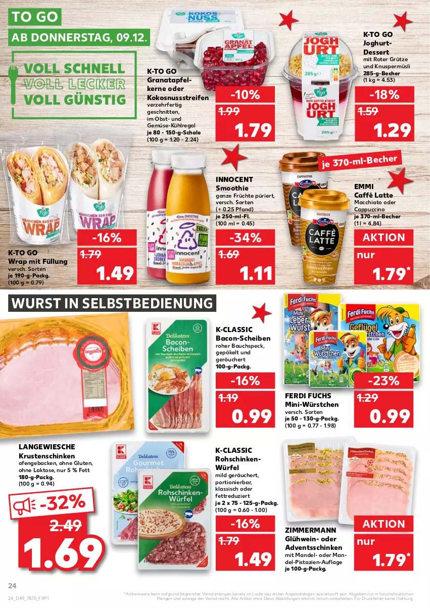 Aktueller Prospekt Kaufland - von 09.12 bis 15.12.2021 - strona 24