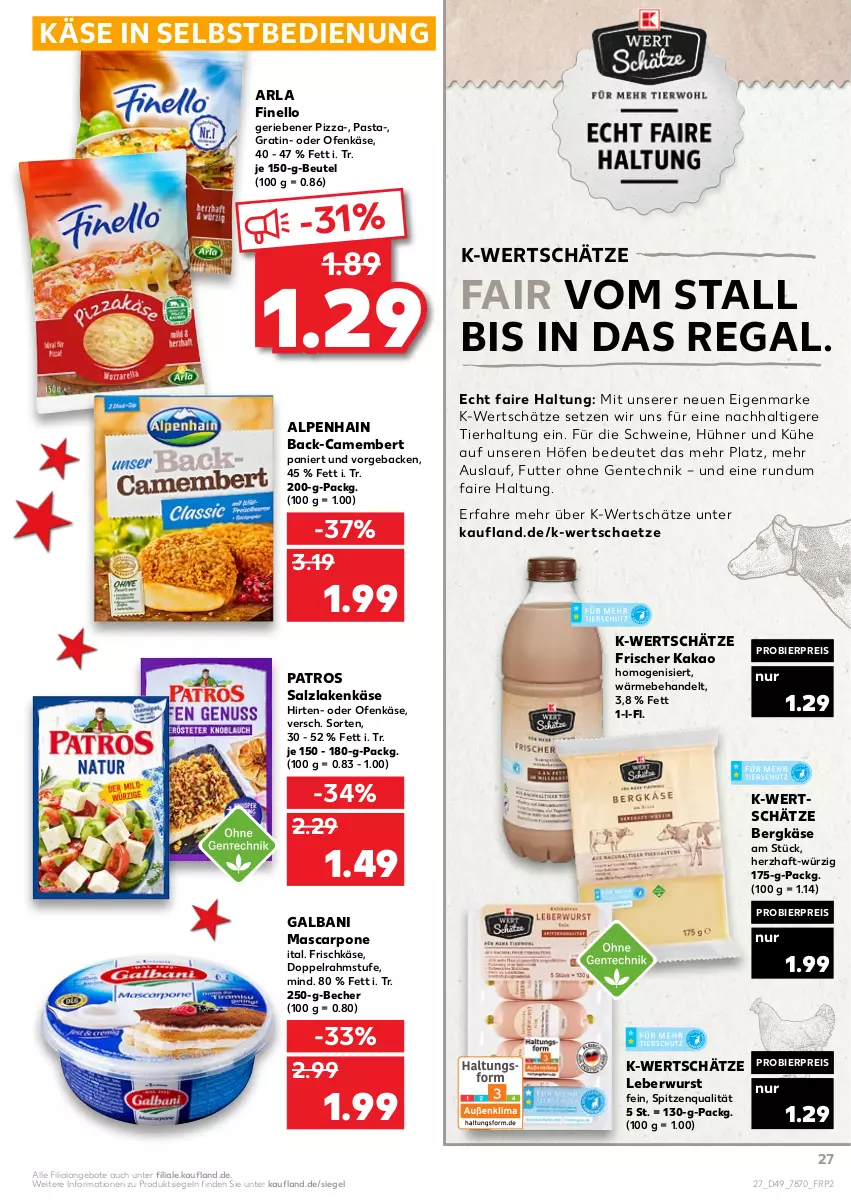 Aktueller Prospekt Kaufland - von 09.12 bis 15.12.2021 - strona 27