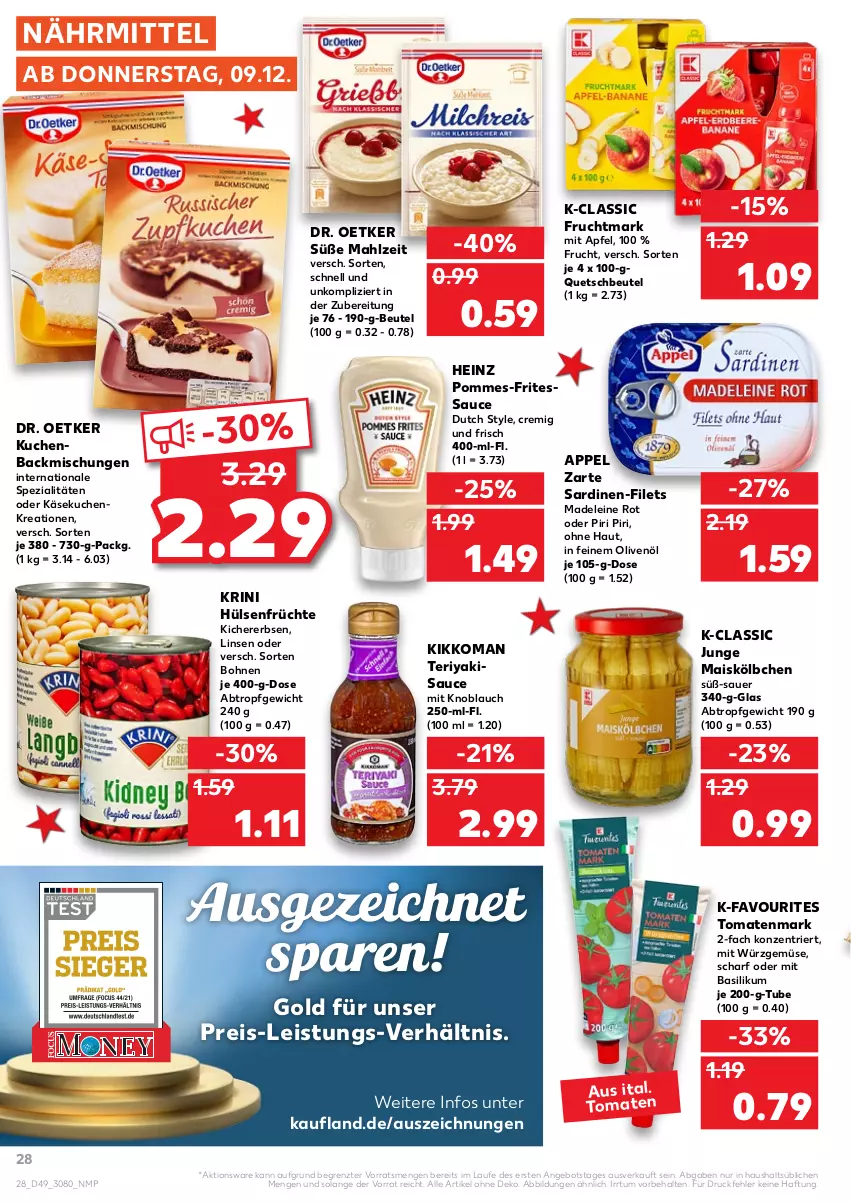 Aktueller Prospekt Kaufland - von 09.12 bis 15.12.2021 - strona 28