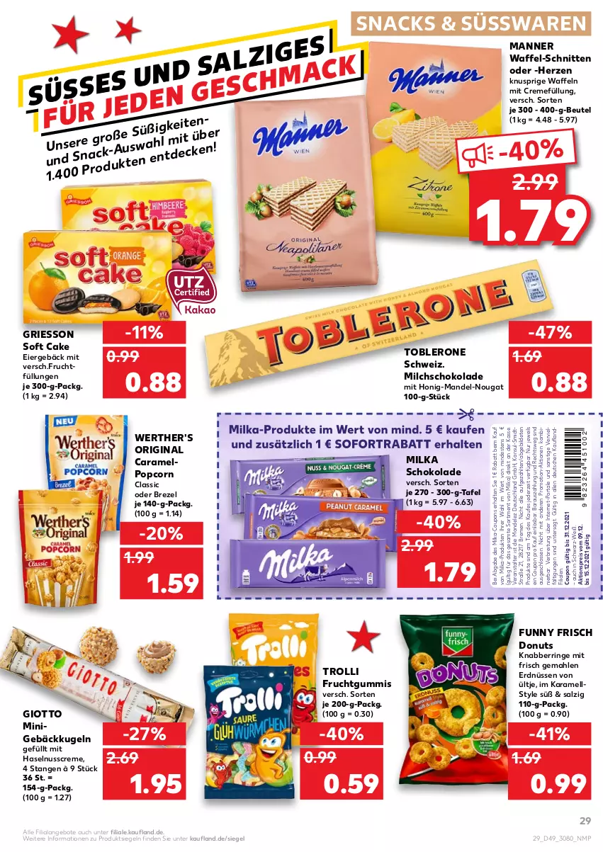 Aktueller Prospekt Kaufland - von 09.12 bis 15.12.2021 - strona 29